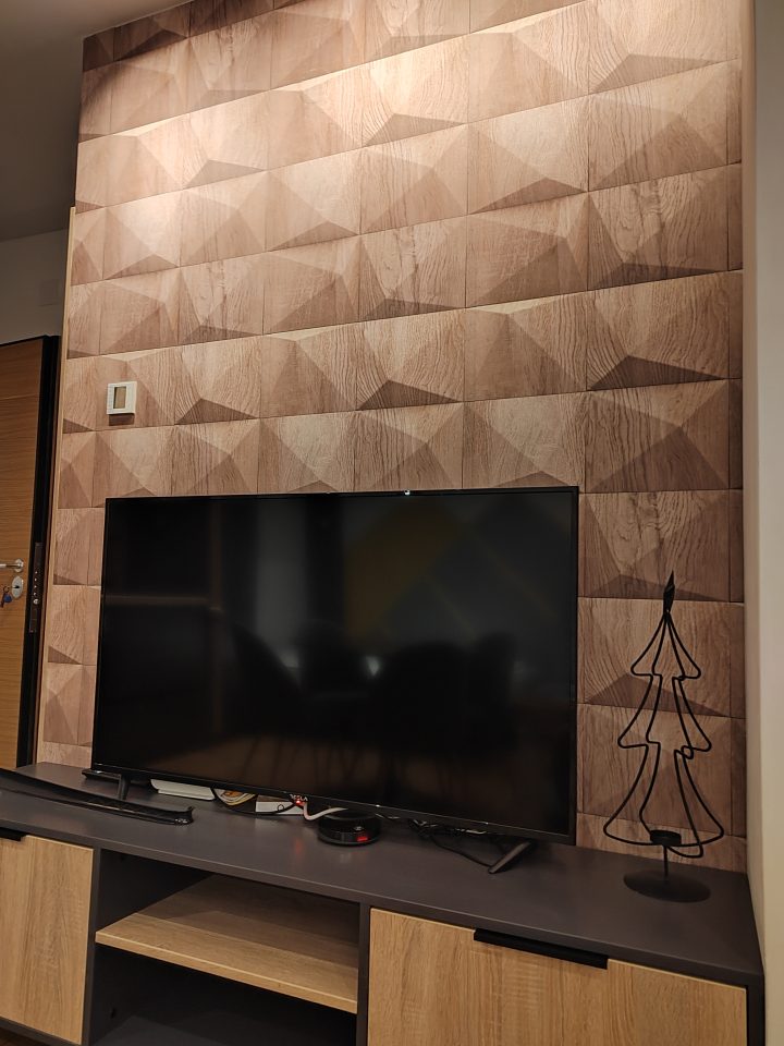 TV zid u dnevnom boravku
